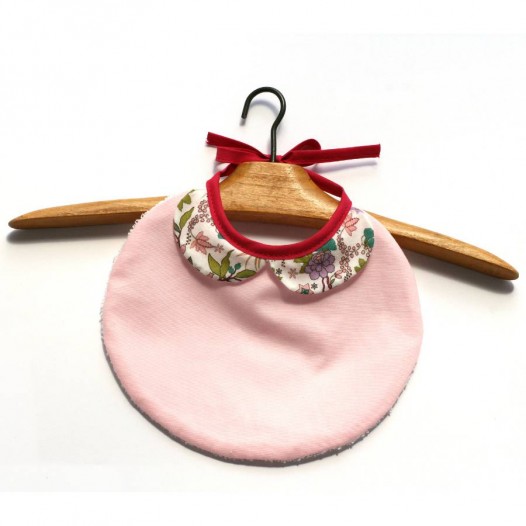 bavoir-chic-col-claudine-rose-fleurs-1