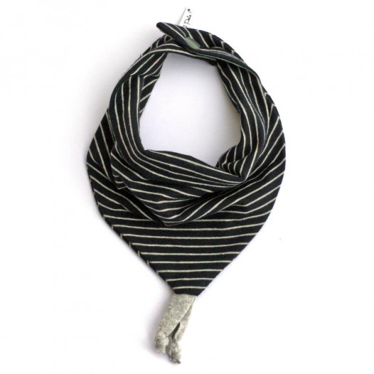 Bavoir-bandanas-marine-raye-pression-1