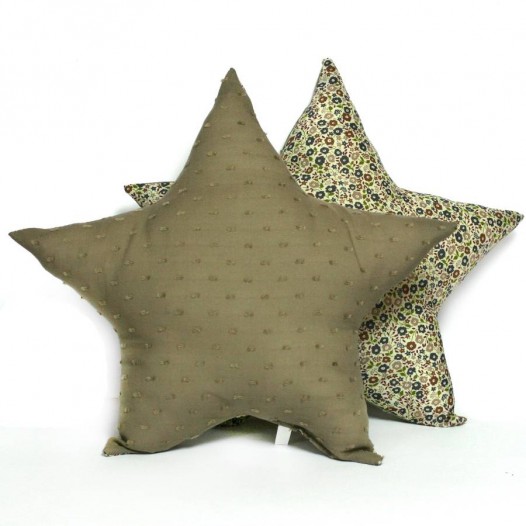 Petit-Pote-coussin-anti-chagrin-etoile-bebe-enfant-gris-taupe-Liberty-2