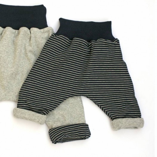 sarouel-bebe-enfant-reversible-gris-marine-raye-1