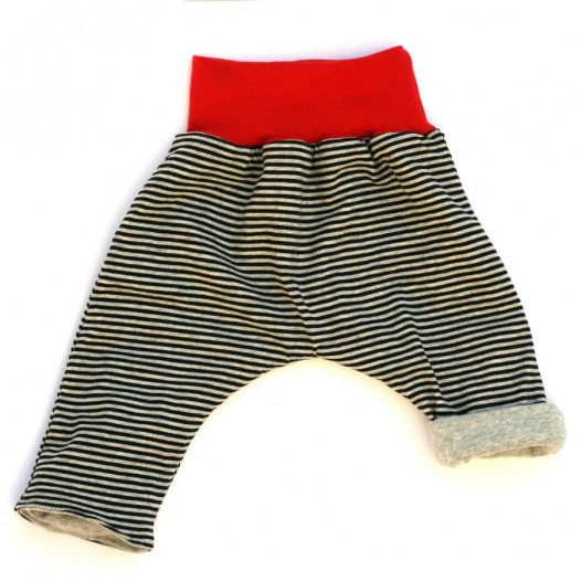 Sarouel-verywell-reversible-bebe-raye-gris-noir-taille-rouge-5