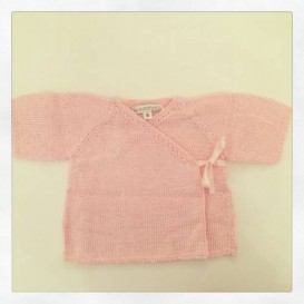 Cache-coeur lavorato a mano 100% cotone