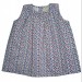 Freya Gathered Dress - Violet Flowers