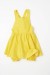 onsie with bloomer yellow polka dot print