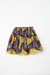 smock skirt purple african print