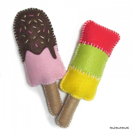 Felt Ice Lolly Toys