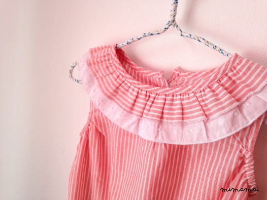 Rompers baby girls pink