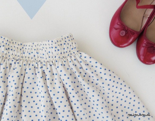 Satin Skirt for little girls circle