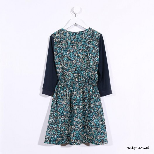 3/4 Sleeved Dress green