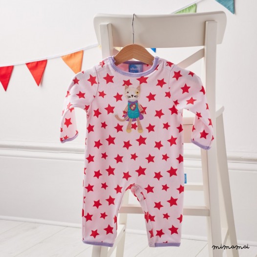 Super Cat Babygrow