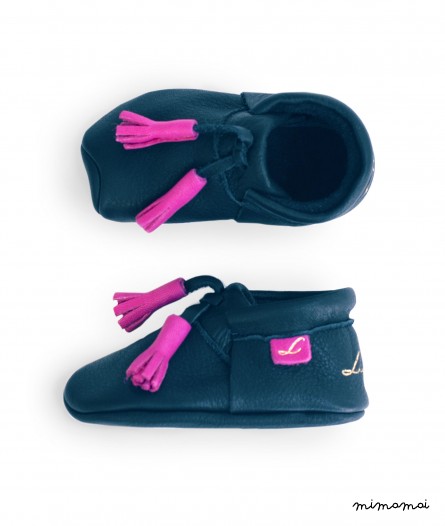 Lieblinge Tassles navy-magenta