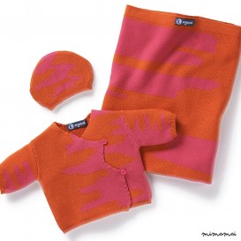 Newborn Set TOM pinkorange