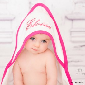 Personalised Towel For Baby Girl