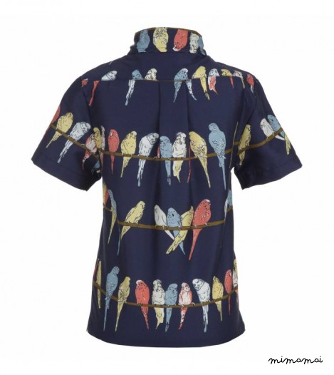 Arthur Shirt, Budgie, Navy