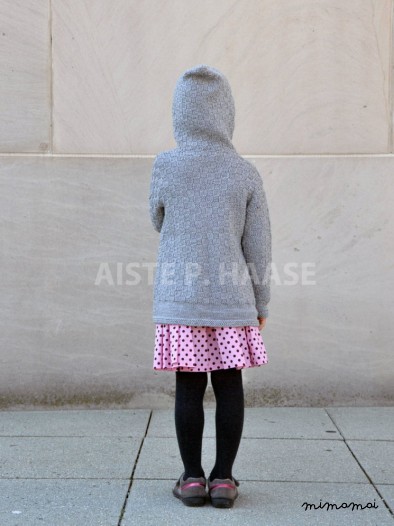 Girl's Cardigan/Merino Jacket/Hand-knitted Jacket