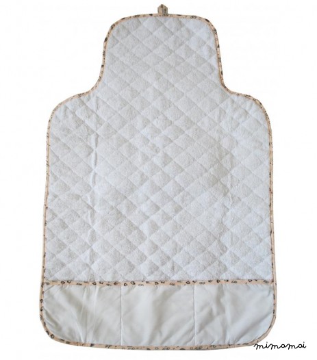 MATELAS &Agrave; LANGER DE VOYAGE CAPRI ROSE POUDRE