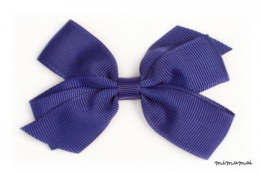 Medium Ink Blue Bow