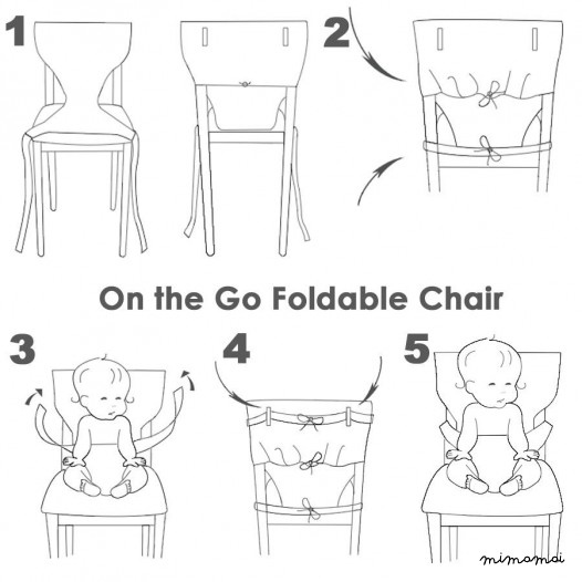 On the Go Foldable Baby Chair
