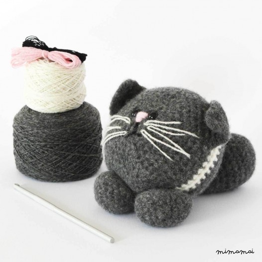 KITTEN AMIGURUMI CROCHET KIT