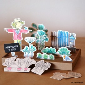 My Little Vegetable Garden Craft Set