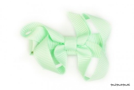 Small Pastel Green Bow