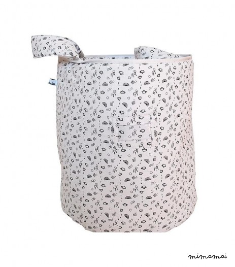 PANIER &Agrave; JOUETS TEA GRIS IMPOLI