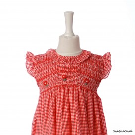 Gingham dress Persius Dusky-Wing