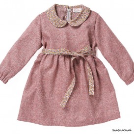 Dress CARLA fishbone wool