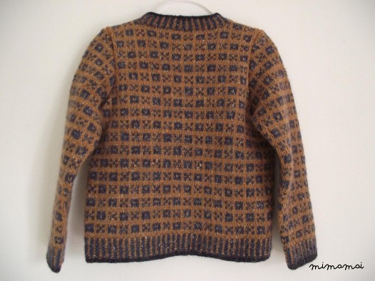 Fair isle boys sweater