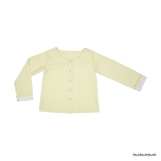 Veste fille jaune Calixte