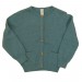 Chloe Cotton Cardigan - Sea Green