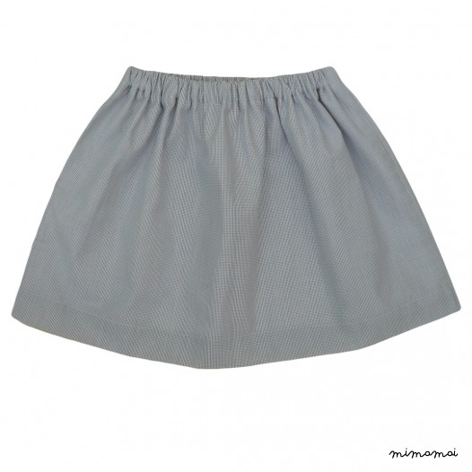 Audrey Summer Skirt - Tiny Check
