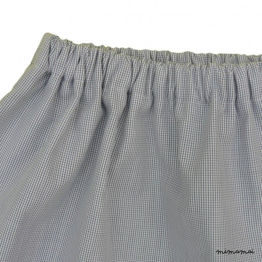 Audrey Summer Skirt - Tiny Check