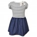 Kira Dress Grey Cream