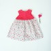 Hand knitted cotton dress