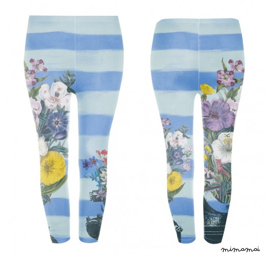 GIRLS - Flower Diver Girl leggings
