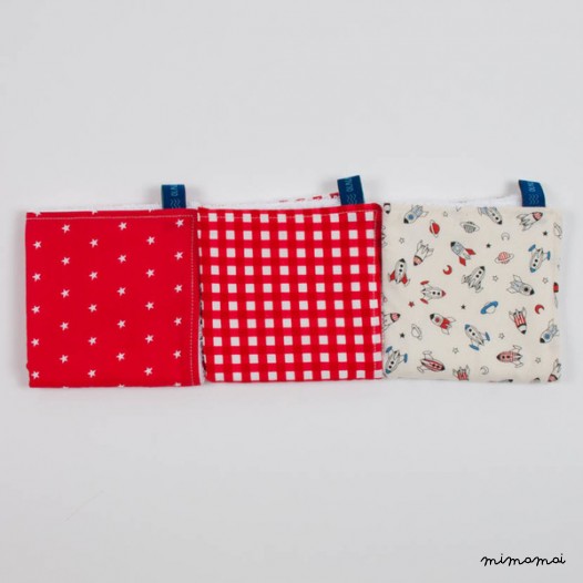 3 mini pack towels