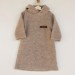 Woolen hoody dress