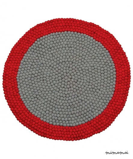 TAPIS BALLSRUG ROUGE
