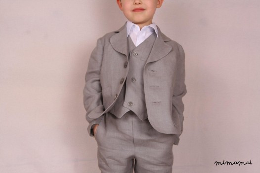 Natural linen jacket