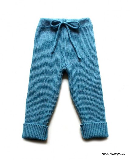 Babies/Children's/Toddlers knitted merino wool pants/trousers/longies/leggings