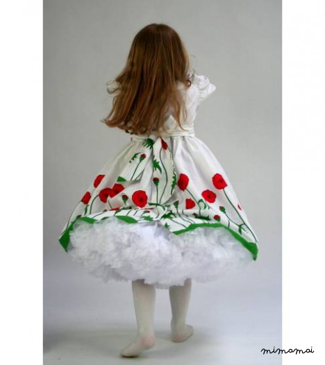 Girls Petticoat Tutu in White