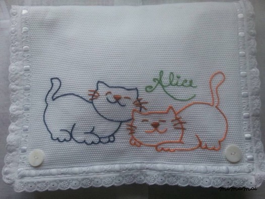Fasciatoio da borsa PERSONALIZZATO "Gattini"