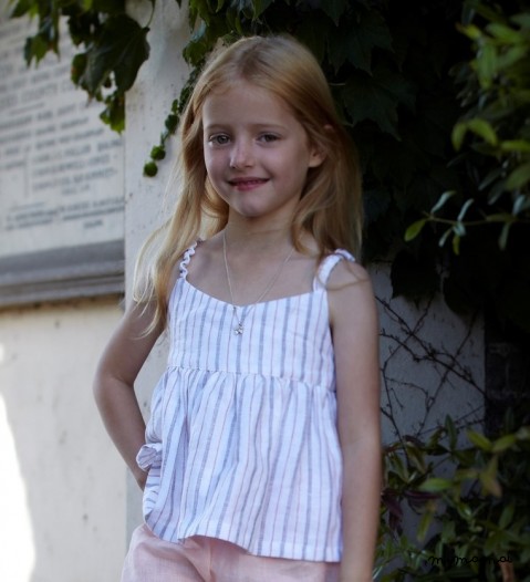 Beatrice linen top