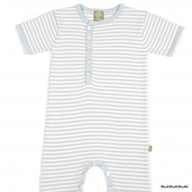 Billy Romper Silver Stripe