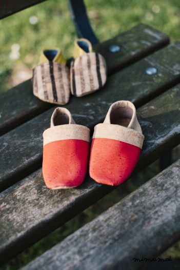 Baby moccasins cork