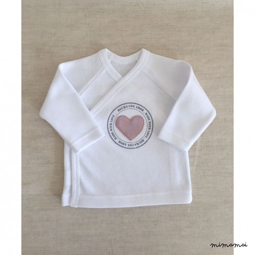 Camiseta cruzada Made With Love