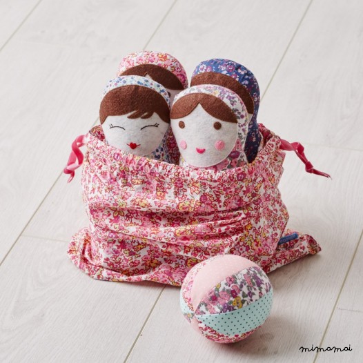 Russian doll soft skittles set