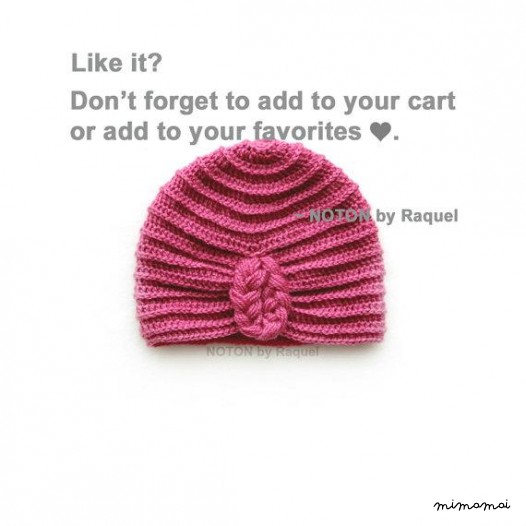 Babys treccia turbante, uncinetto cappello, bambino turbante