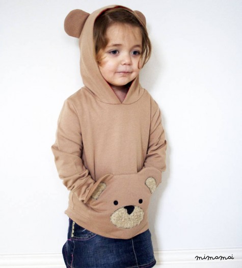 Hooded Teddy Sweatshirt
